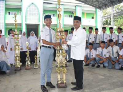 Paskibra MAN 3 Medan Raih Juara Umum di Event Aksi X PETA 2024